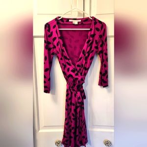 Diane Von Furstenberg Wrap Dress Size 4
